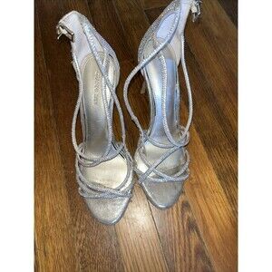 Gianni Bini Shoes | Gianni Bini Anselle Rhinestone Jewel Strappy Heel Size 8
